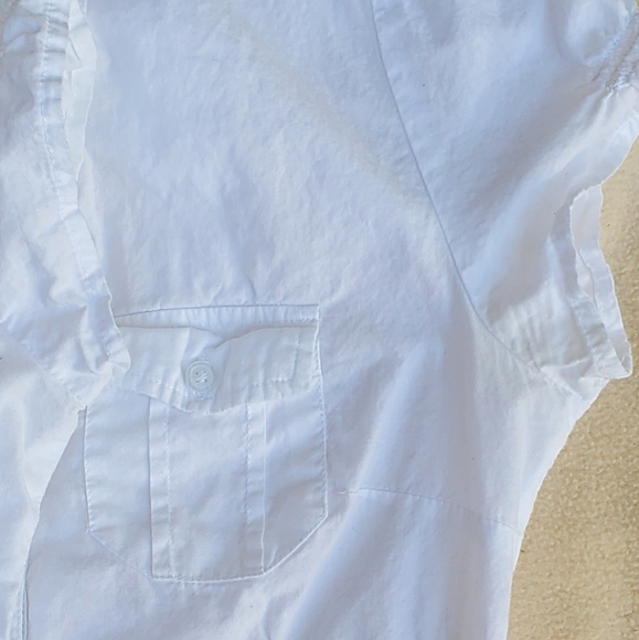 Active Basic white cap sleeve shirt - Picture 10 of 10